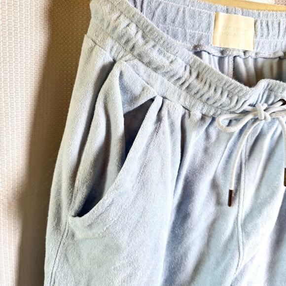 Citizens for Humanity Terry Cloth Cropped Lounge Pant Size S Hard to Find in EUC - Picture 3 of 10